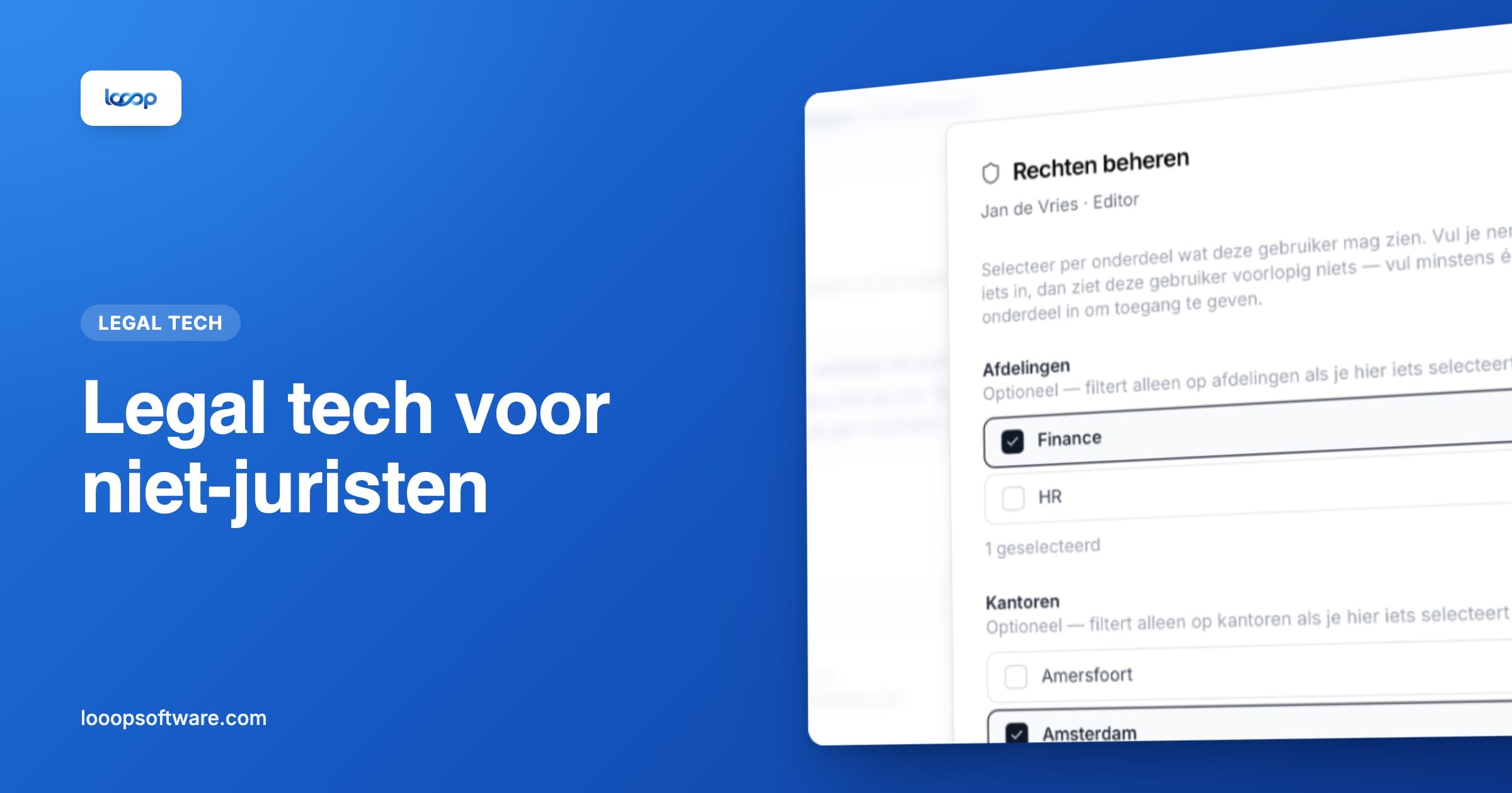 Legal tech voor mensen zonder juridische achtergrond