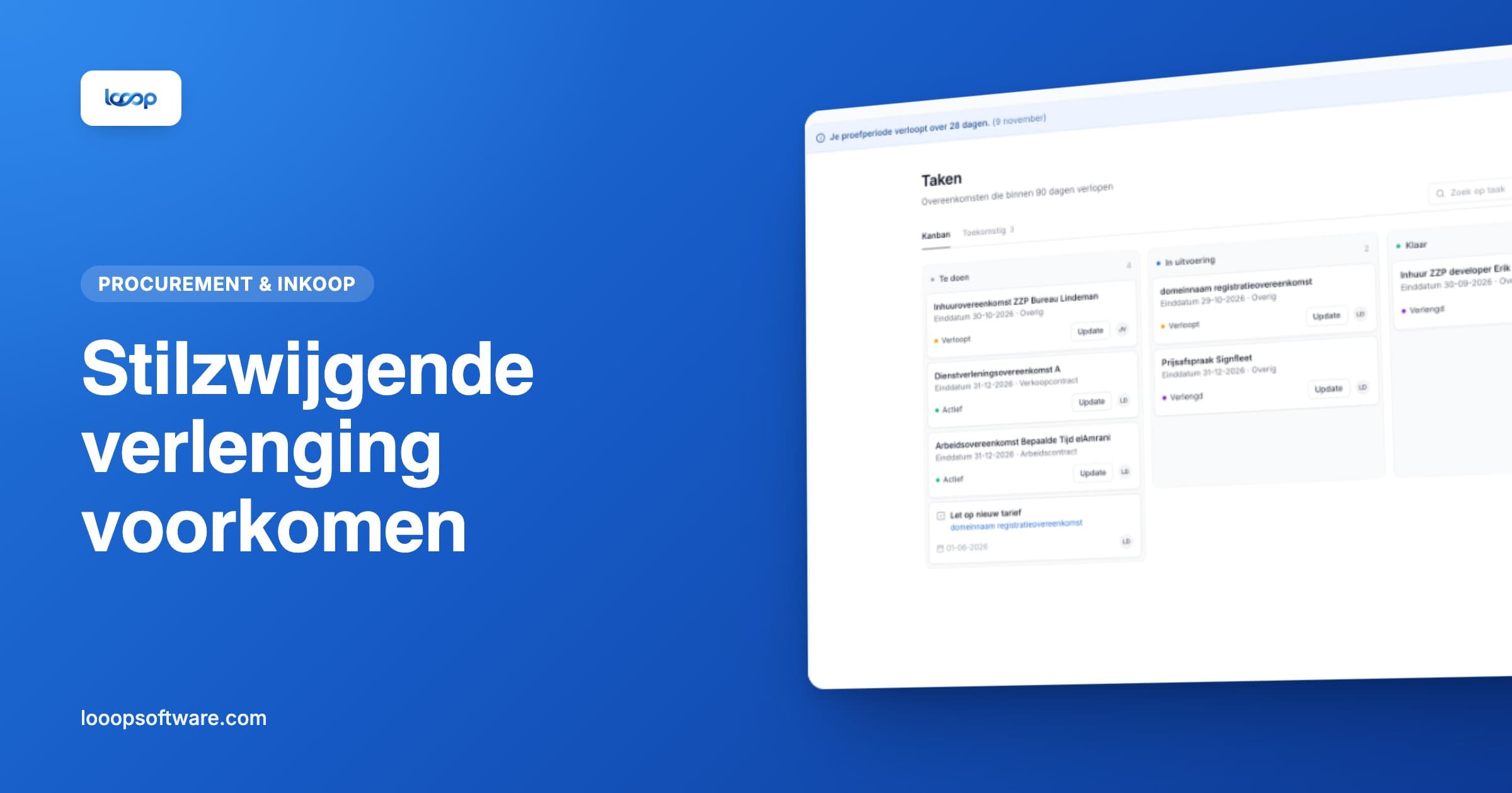 Stilzwijgende verlenging van zakelijke contracten voorkomen