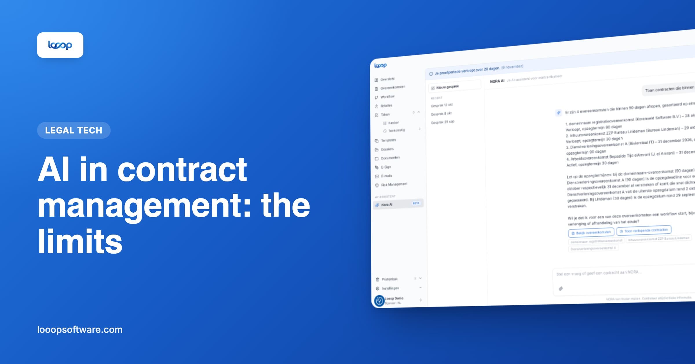 What AI in contract management can and cannot do