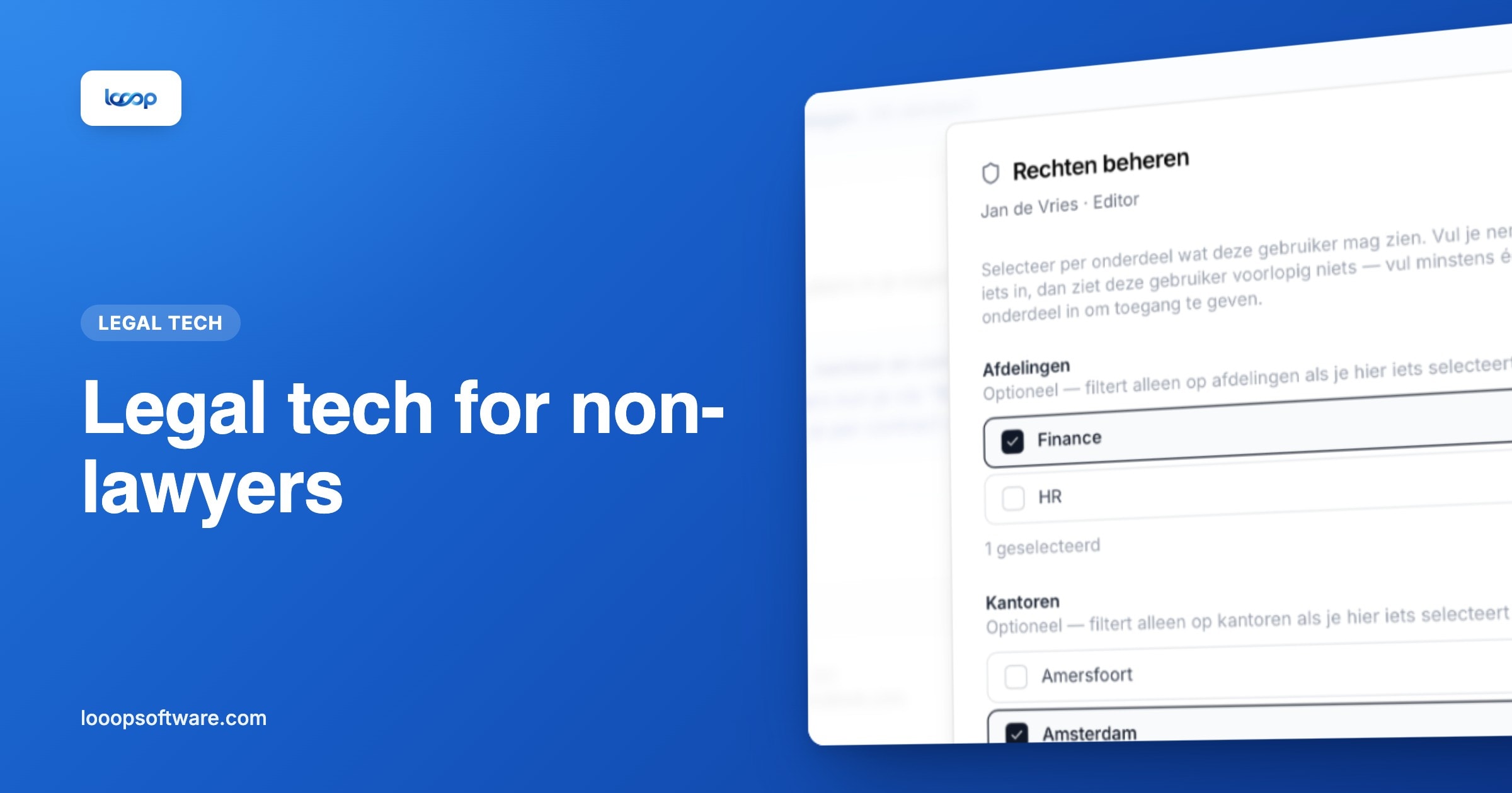 Legal tech for people without a legal background